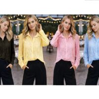 Lace Embroidery Crochet Blouse