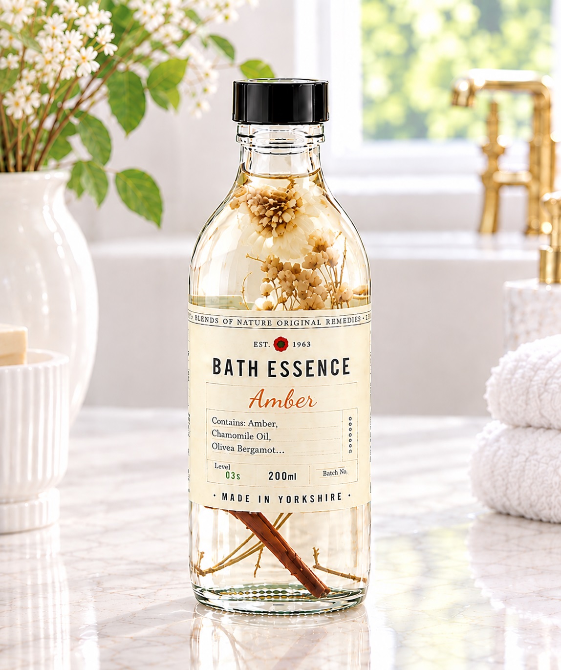 Fruits of Nature Bath Essence Amber